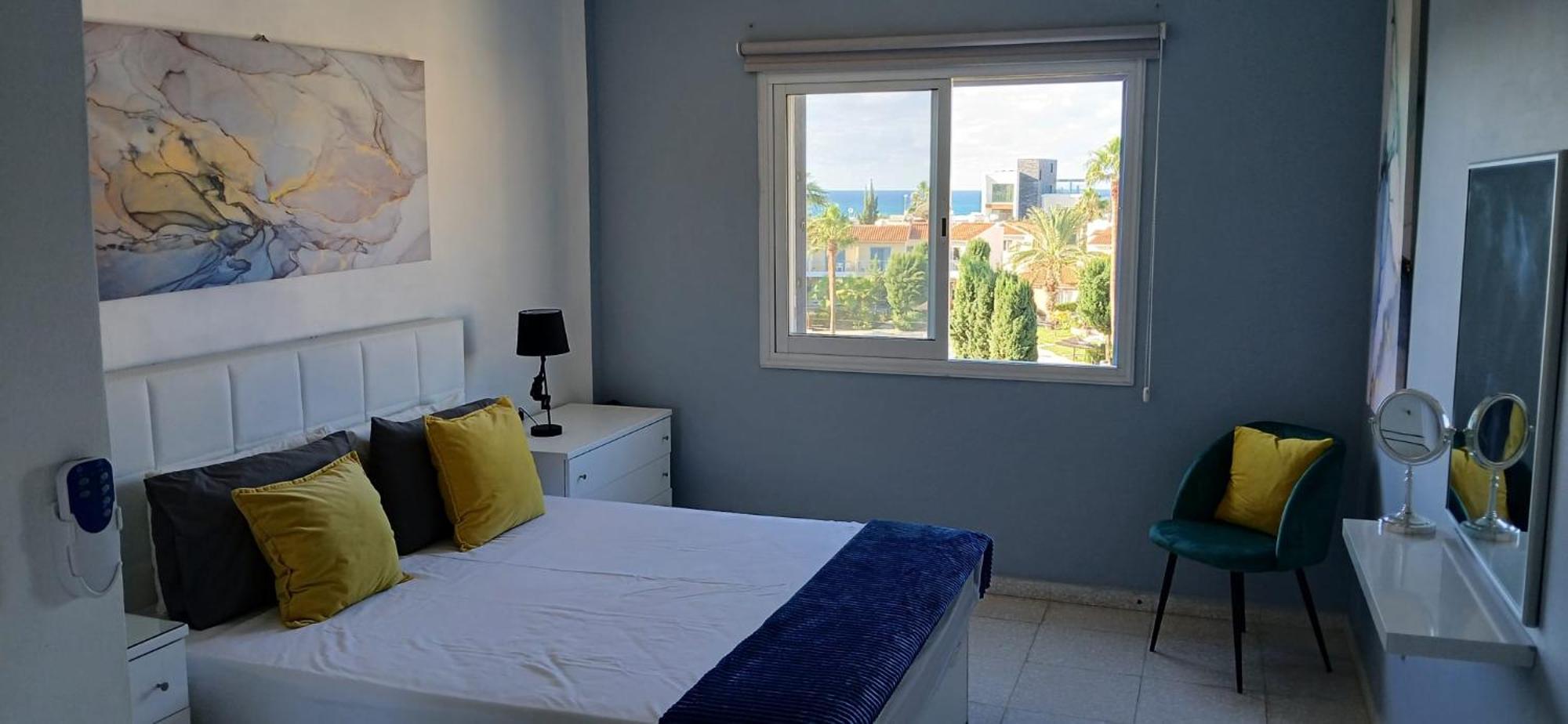 Modern Sea View Apartment Regina Gardens Paphos Exteriör bild